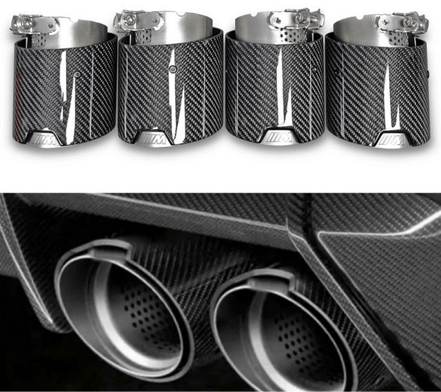 Embouts d’échappement en fibre de carbone pour BMW M3/M4/M2 – G80 / G81 / G82 / G83 / G87