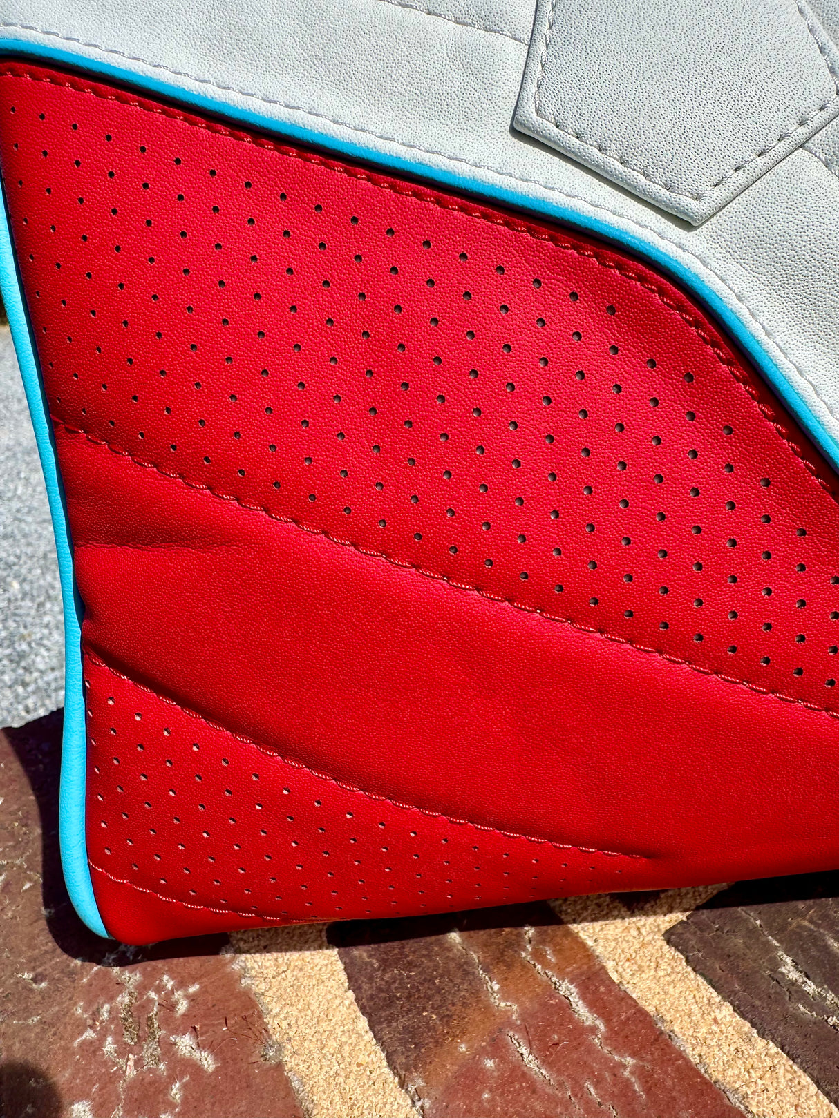 M Carbon Leather Bag