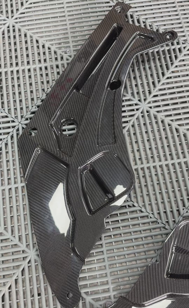 Caches de phares en fibre de carbone pour BMW G80 / G81 / G82 / G83 / G87 – Look sportif et agressif