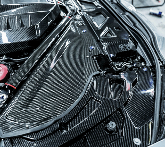 Caches de phares en fibre de carbone pour BMW G80 / G81 / G82 / G83 / G87 – Look sportif et agressif