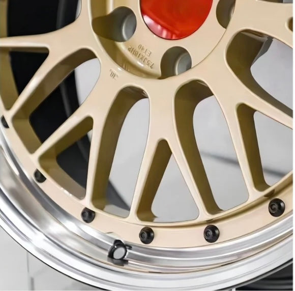 BBS GOLD, RETRO Silver rims