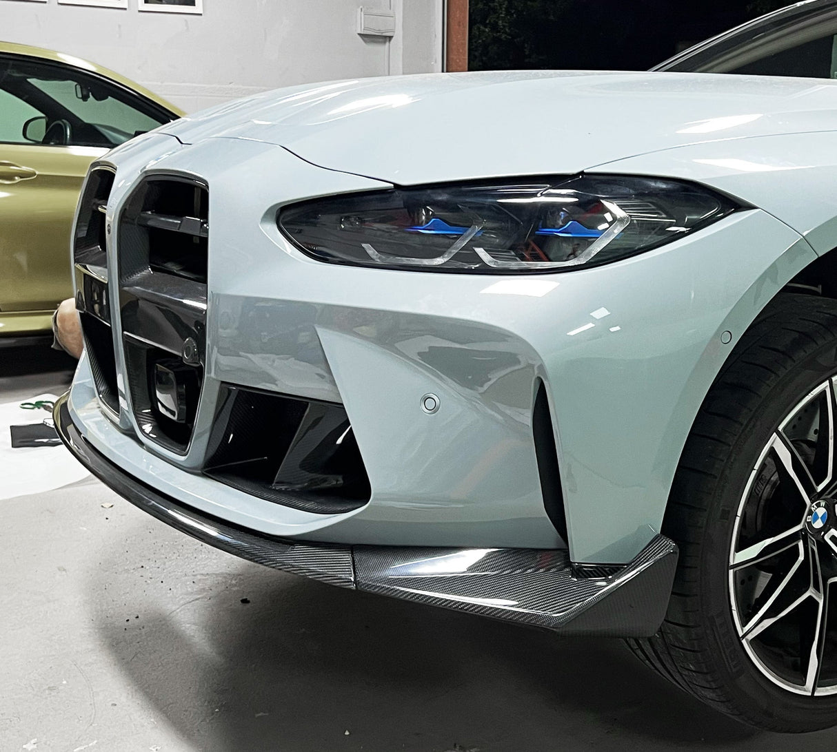 BMW M3 G80 G81 / M4 G82 G83 – Spoiler Avant Carbone Style CSL