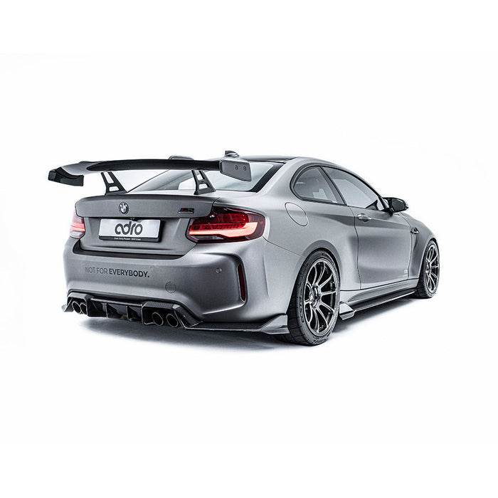 Aileron GT AT-R1 “Swan Neck” en Fibre de Carbone pour BMW F87 M2 – Aérodynamisme et Style Extrême