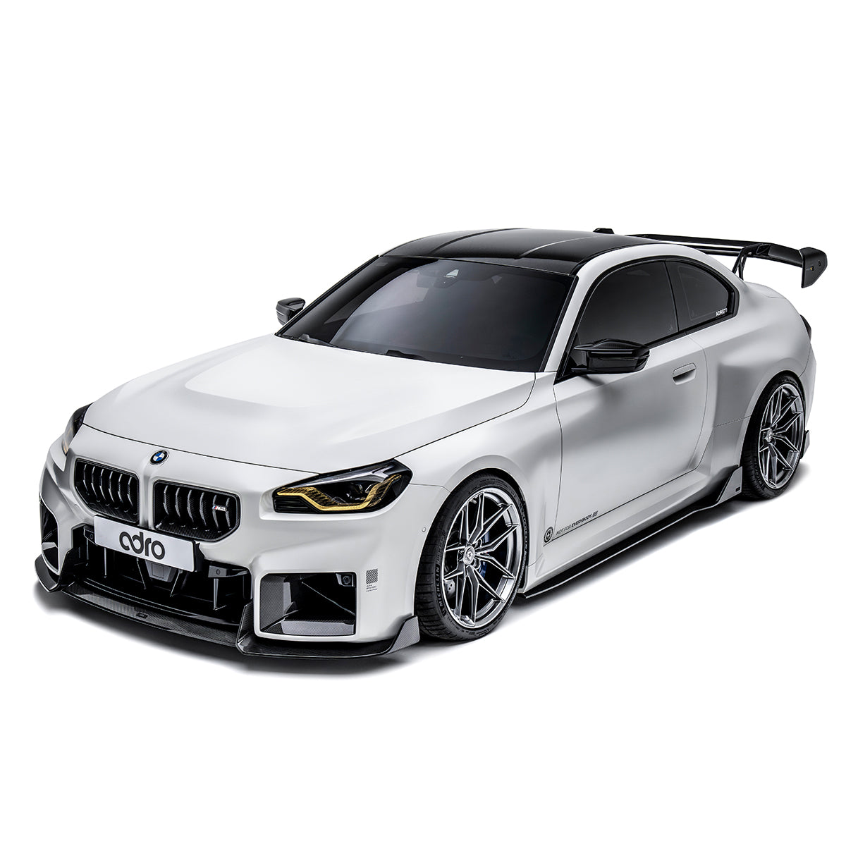 Aileron Arriére Fibre de carbone ADRO BMW G87 M2 AT-R3 Swan Neck GT Wing