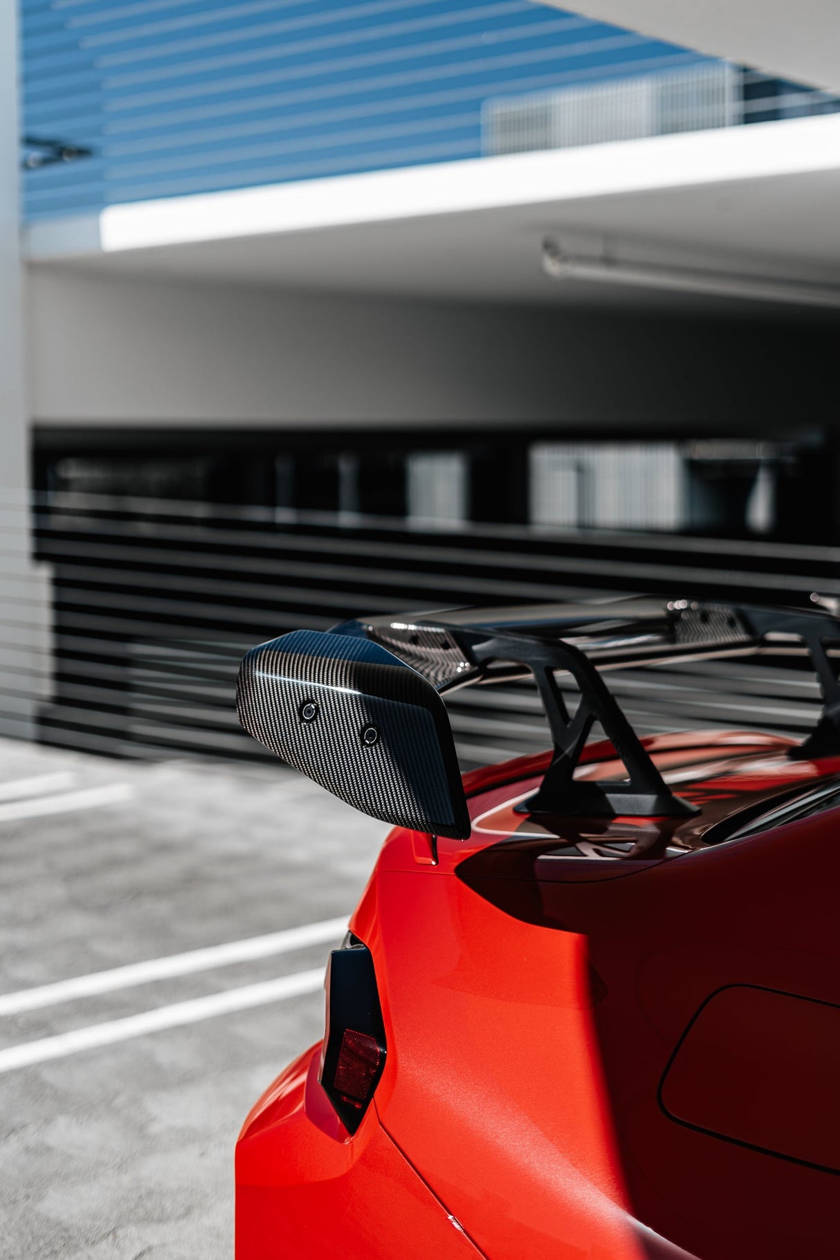 Aileron Arriére Fibre de carbone ADRO BMW G87 M2 AT-R3 Swan Neck GT Wing