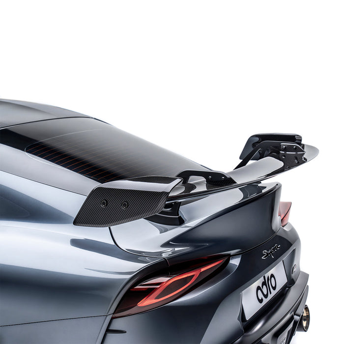 Aileron en fibre de carbone ADRO AT-R2 Swan Neck GT Wing pour Toyota GR Supra