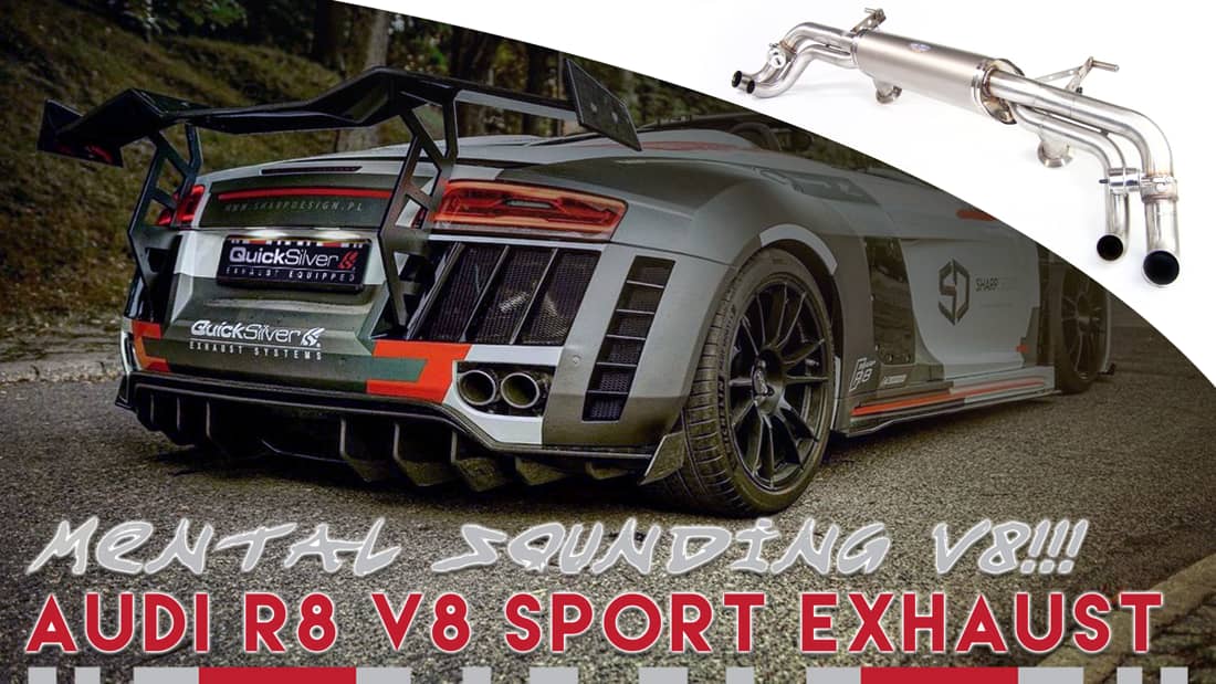 Audi R8 V8 et V10 – Architecte sonore d’échappement sport Titan (2007–2012)