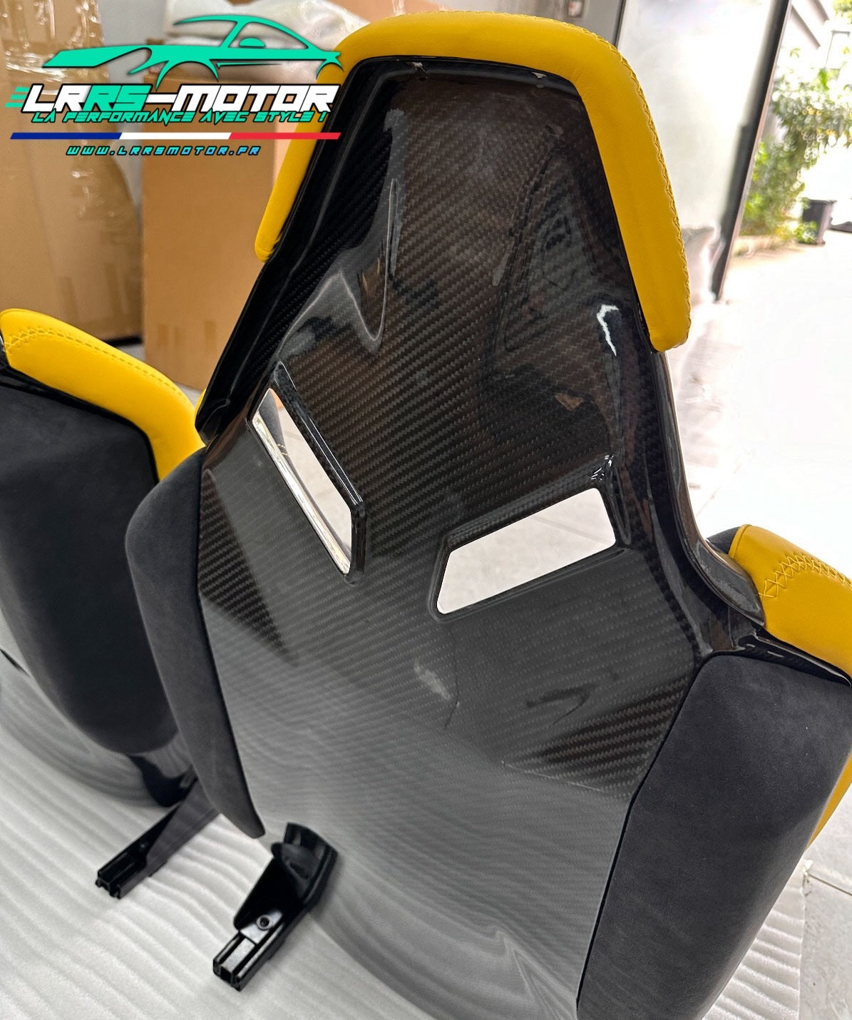 Siège fibre de carbone Lamborghini Aventador SVJ