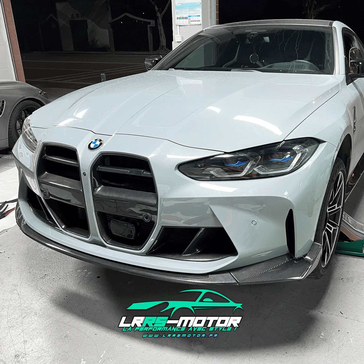 BMW M3 G80 G81 / M4 G82 G83 – Spoiler Avant Carbone Style CSL