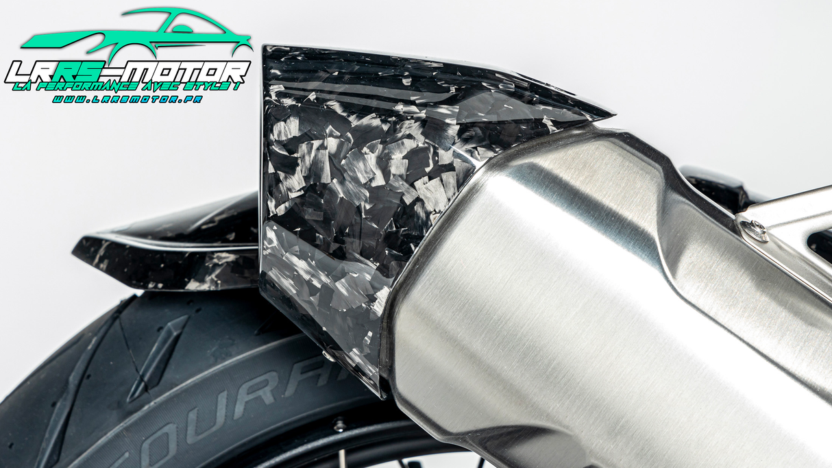 Protection thermique d'échappement arrière BDC brillant BMW R 1300 GS à partir de 2023