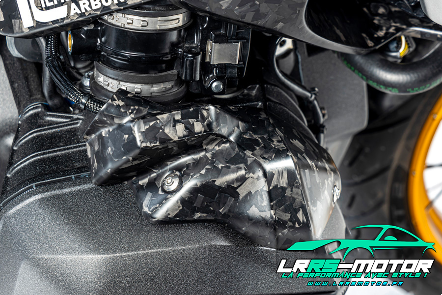 Cache-injecteurs droit BDC carbone mat BMW R 1300 GS à partir de 2023