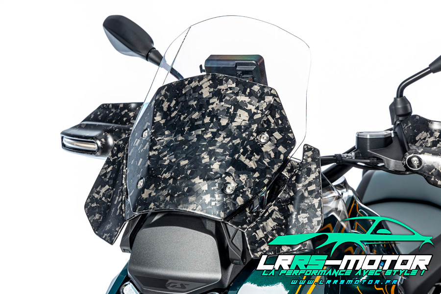 Pare-brise BDC Carbone Forgé brillant BMW R 1300 GS à partir de 2023