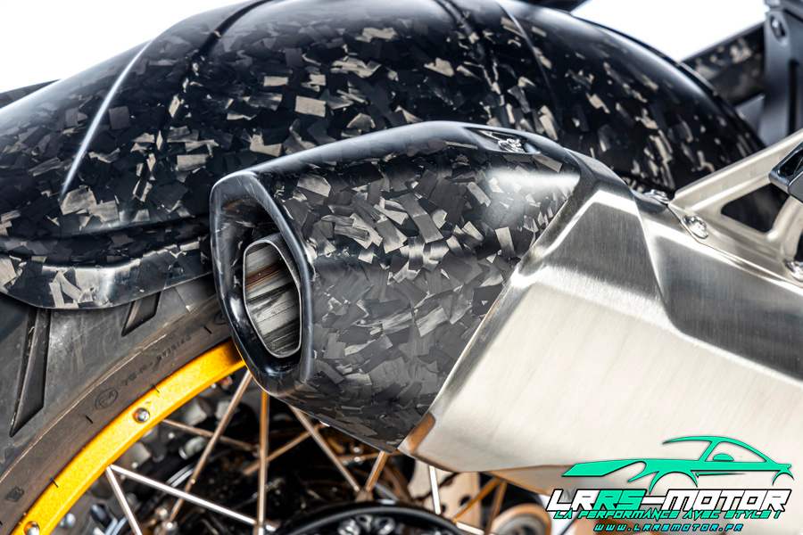 Protection thermique d'échappement arrière BDC carbone mat BMW R 1300 GS à partir de 2023