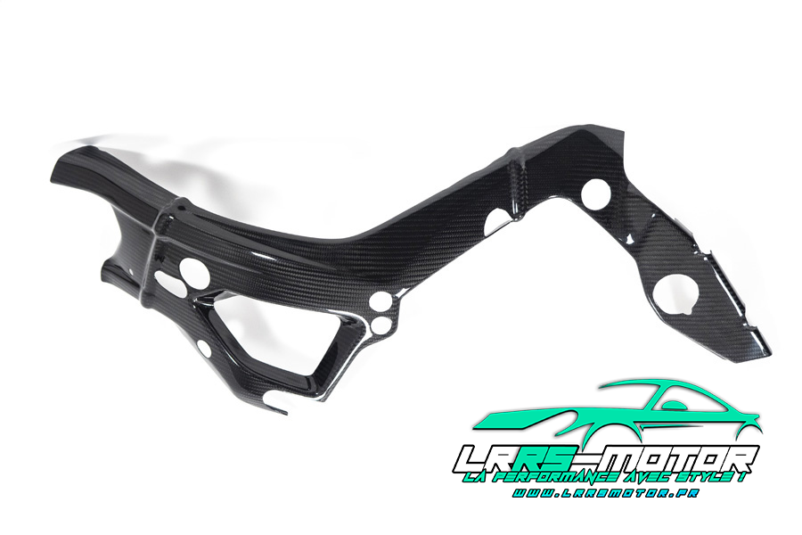 Cache-cadre carbone gauche grande version BMW S 1000 RR à partir de l'année 2019