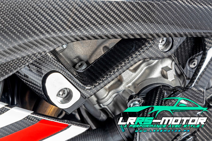 Cache-cadre carbone gauche grande version BMW S 1000 RR à partir de l'année 2019