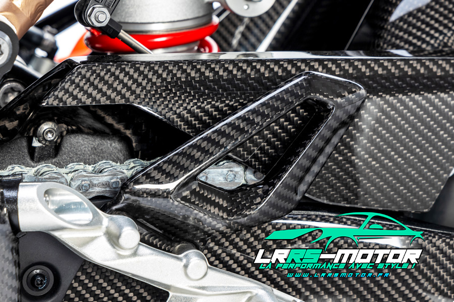 Protection de talon côté gauche carbone BMW S 1000 RR à partir de l'année 2019