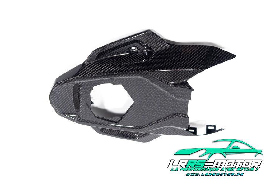 BMW M1000RR Couvercle inférieur du cadre arrière carbone