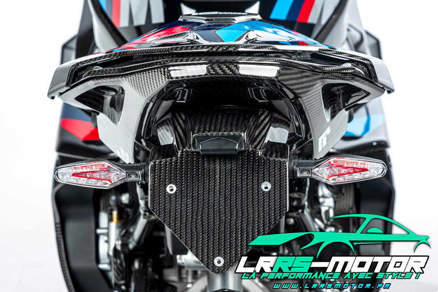 BMW M1000RR Couvercle inférieur du cadre arrière carbone