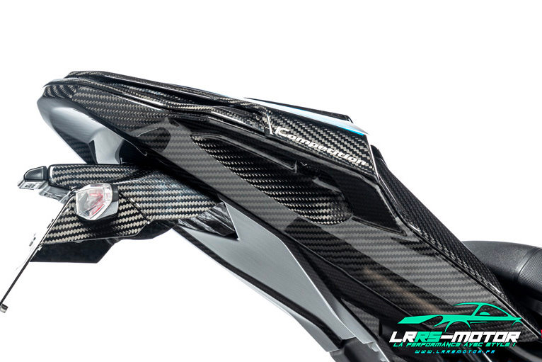 BMW M1000RR Couvercle inférieur du cadre arrière carbone