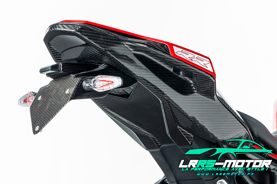 BMW M1000RR Couvercle inférieur du cadre arrière carbone
