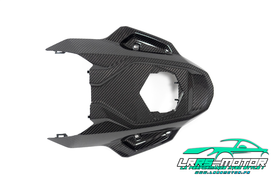 BMW M1000RR Couvercle inférieur du cadre arrière carbone