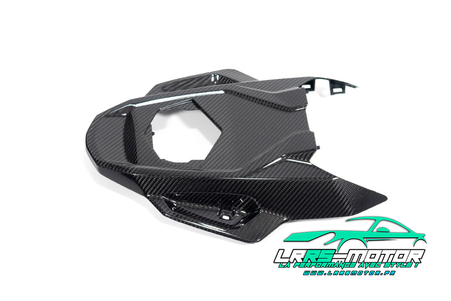 BMW M1000RR Couvercle inférieur du cadre arrière carbone