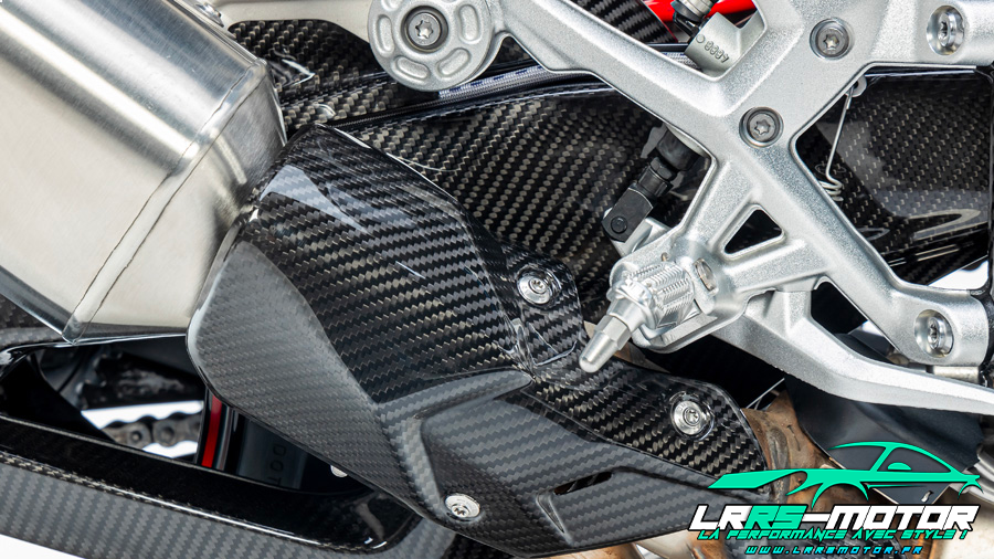 Protection thermique fibre de carbone avant du silencieux d'échappement BMW S 1000 R à partir de 2021