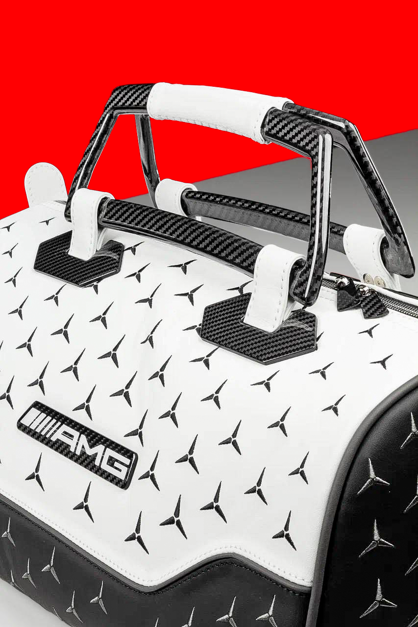 Sac de Voyage AMG – Black and withe & Carbone