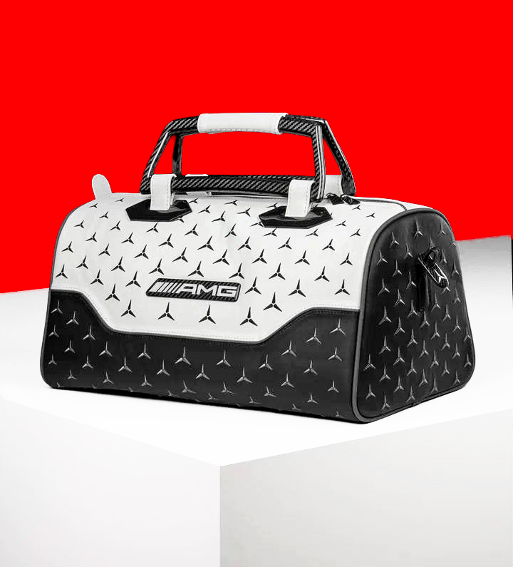Sac de Voyage AMG – Black and withe & Carbone
