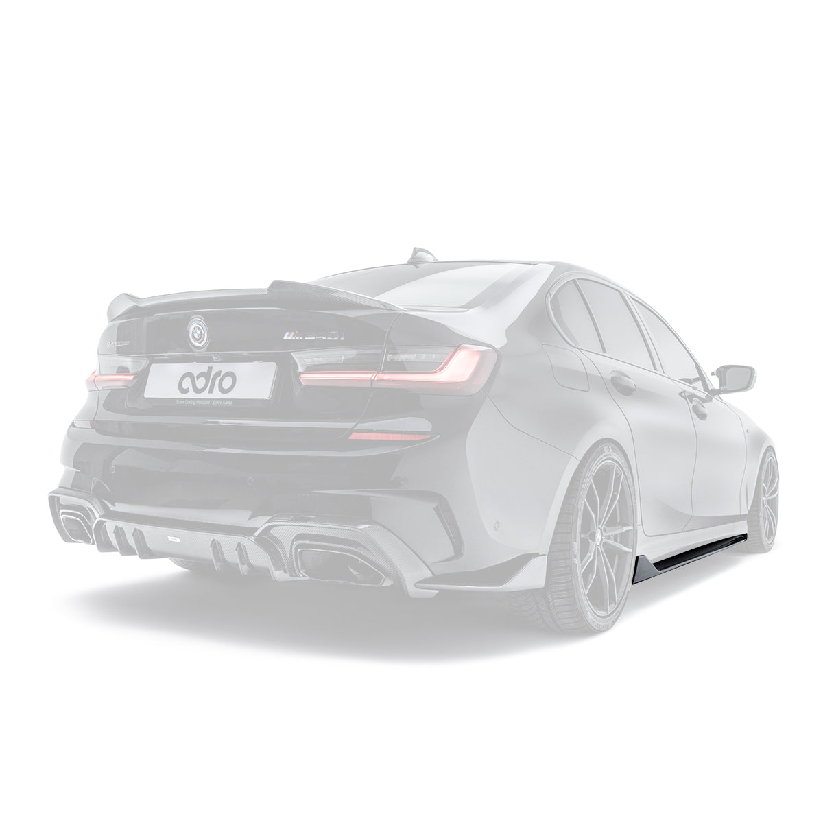 Bas de Caisse en Fibre de Carbone pour BMW G20 M340i – Élégance et Performance