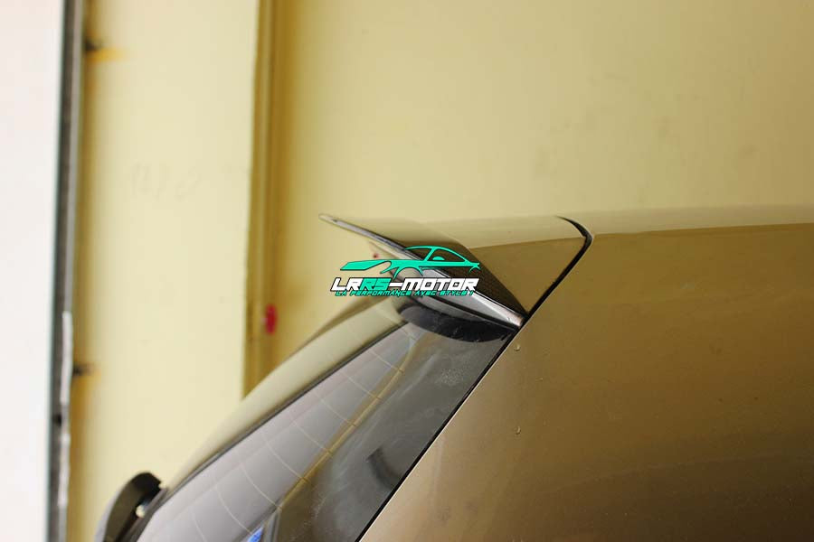 Carbon fiber rear spoiler Golf 7 2014-2017