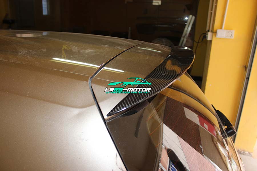 Carbon fiber rear spoiler Golf 7 2014-2017