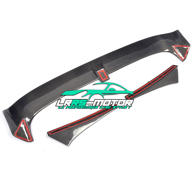 Becquet aileron arrière fibre de carbone Golf 7 2014-2017