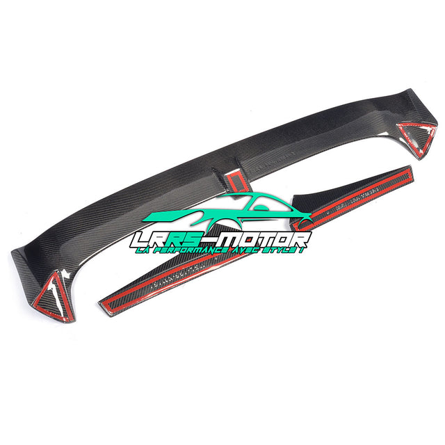 Becquet aileron arrière fibre de carbone Golf 7 2014-2017