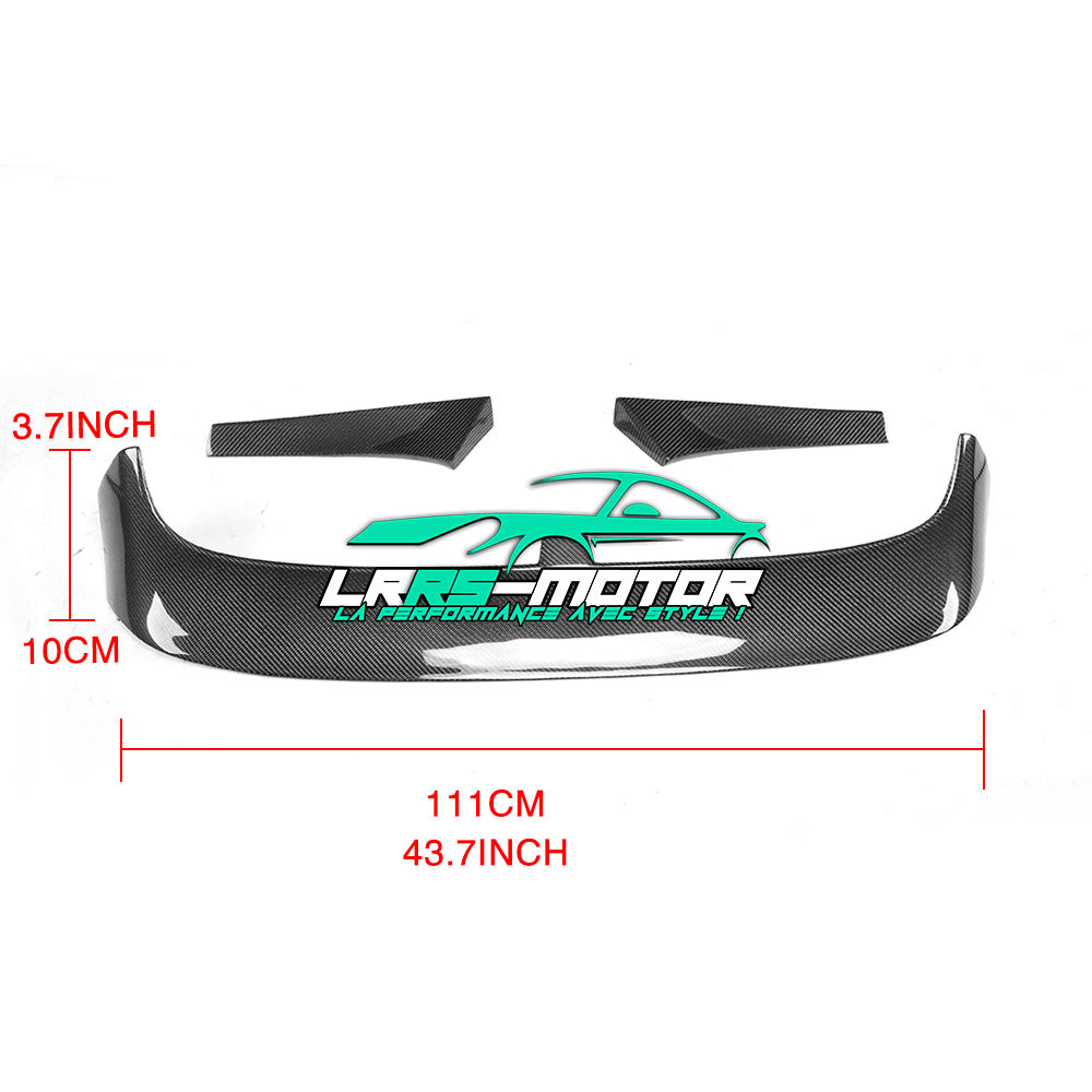 Heckflügelspoiler aus Kohlefaser Golf 7 2014-2017
