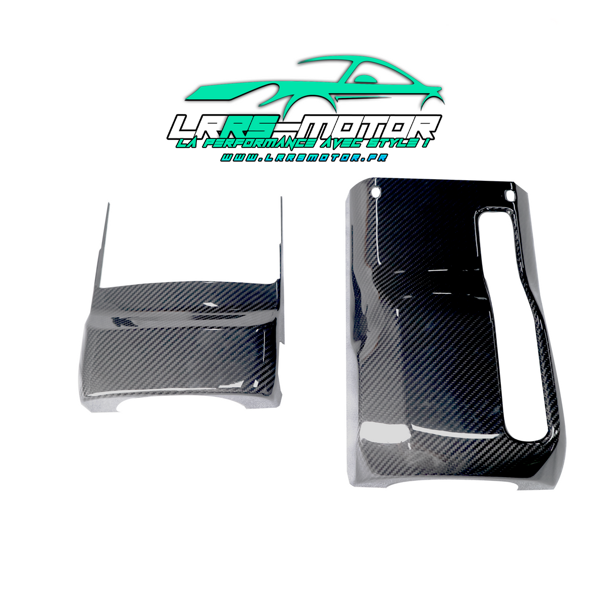 Cache Colonne de Direction Carbone BMW M3/M4 G80 G81 G82 G83 – Finition Carbone Sec