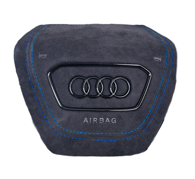 Cache Airbag Alcantara Audi A3, A4, A5, A6, RS3, A3, RS4, RS5, RS6, RSQ3, RSQ4, RSQ5, RSQ6..