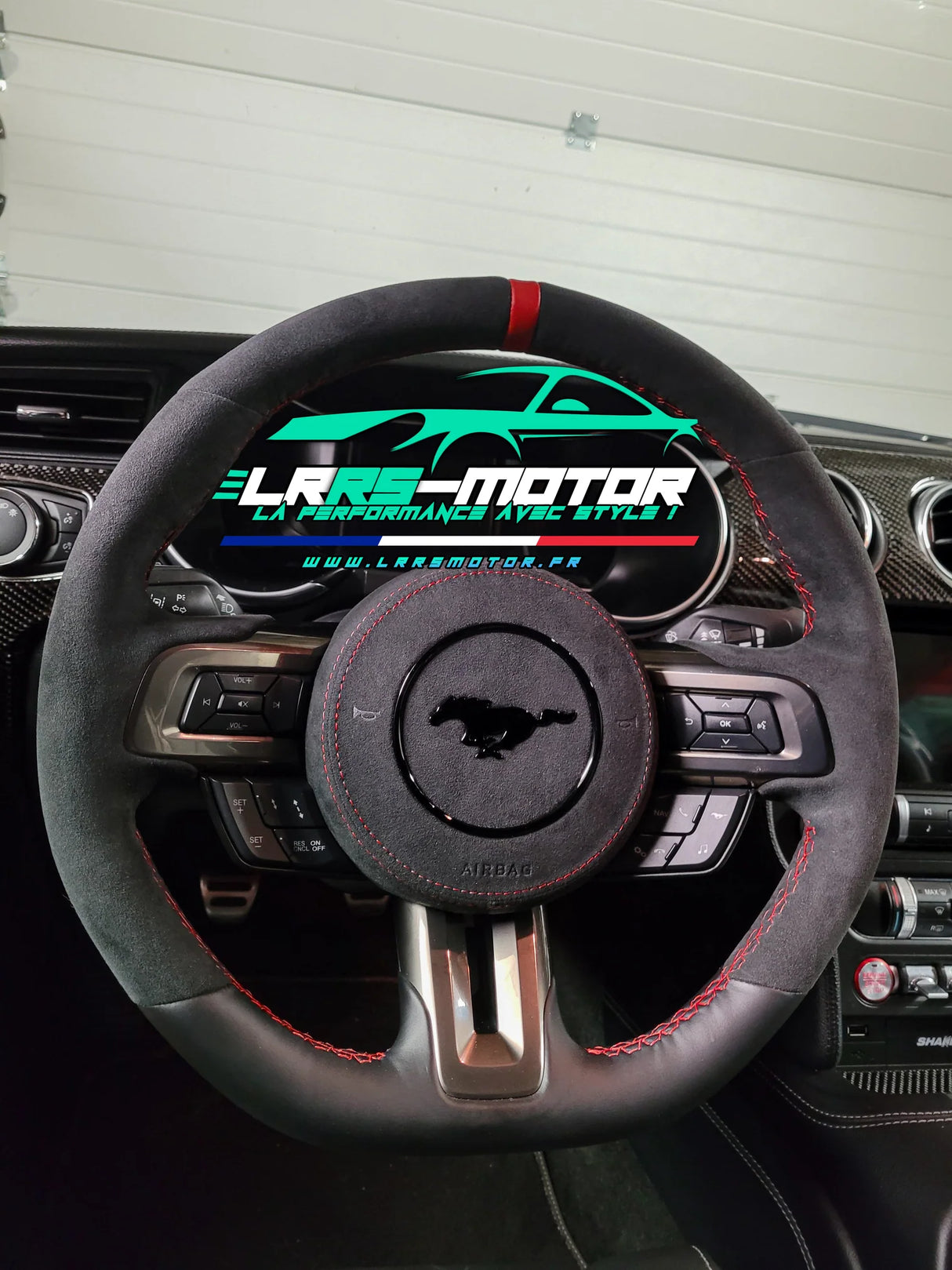 Cache Airbag Ford Mustang, Shelby Personnalisable – Qualité Premium