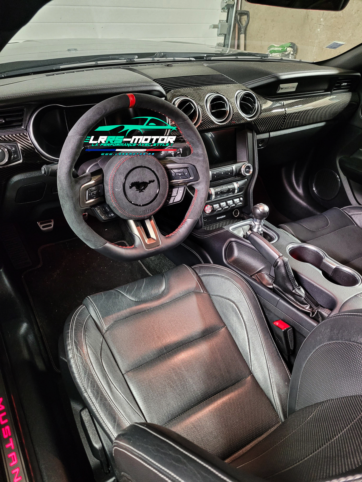 Cache Airbag Mustang Personnalisable