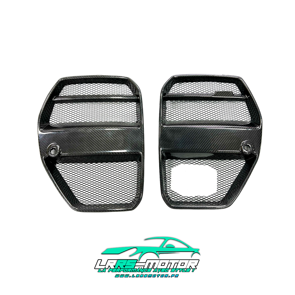 Calandre avant V-Style en fibre de carbone pour BMW M3/M4 – G80 / G81 / G82 / G83