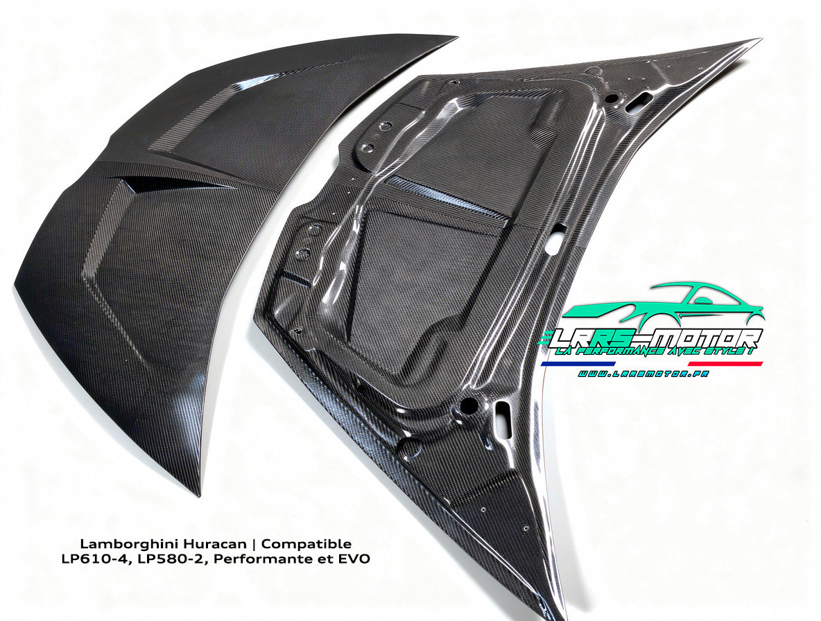 Capot Lamborghini Huracan Style 1016 | Compatible LP610-4, LP580-2, Performante et EVO