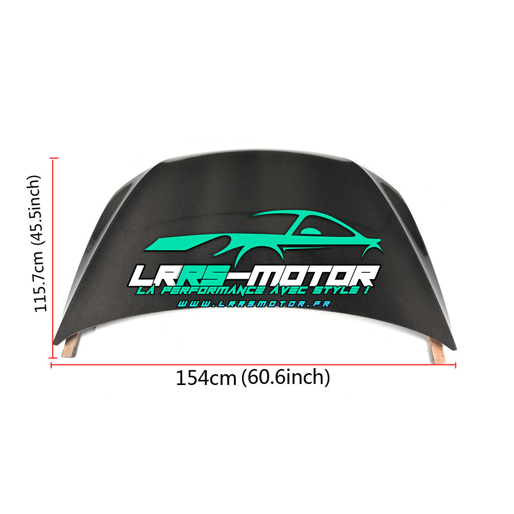 GOLF 7 GTI carbon fiber hood