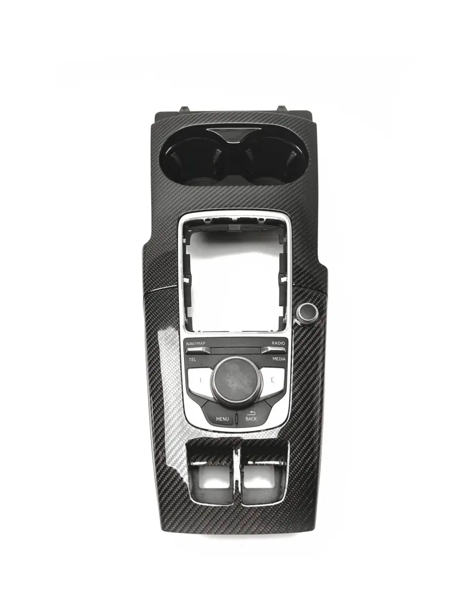 Console de centrale fibre de carbone Audi Rs3 8V Personnalisable