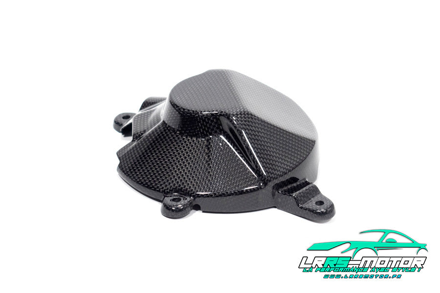 Couvercle d’alternateur carbone pour moto – Protection et design premium