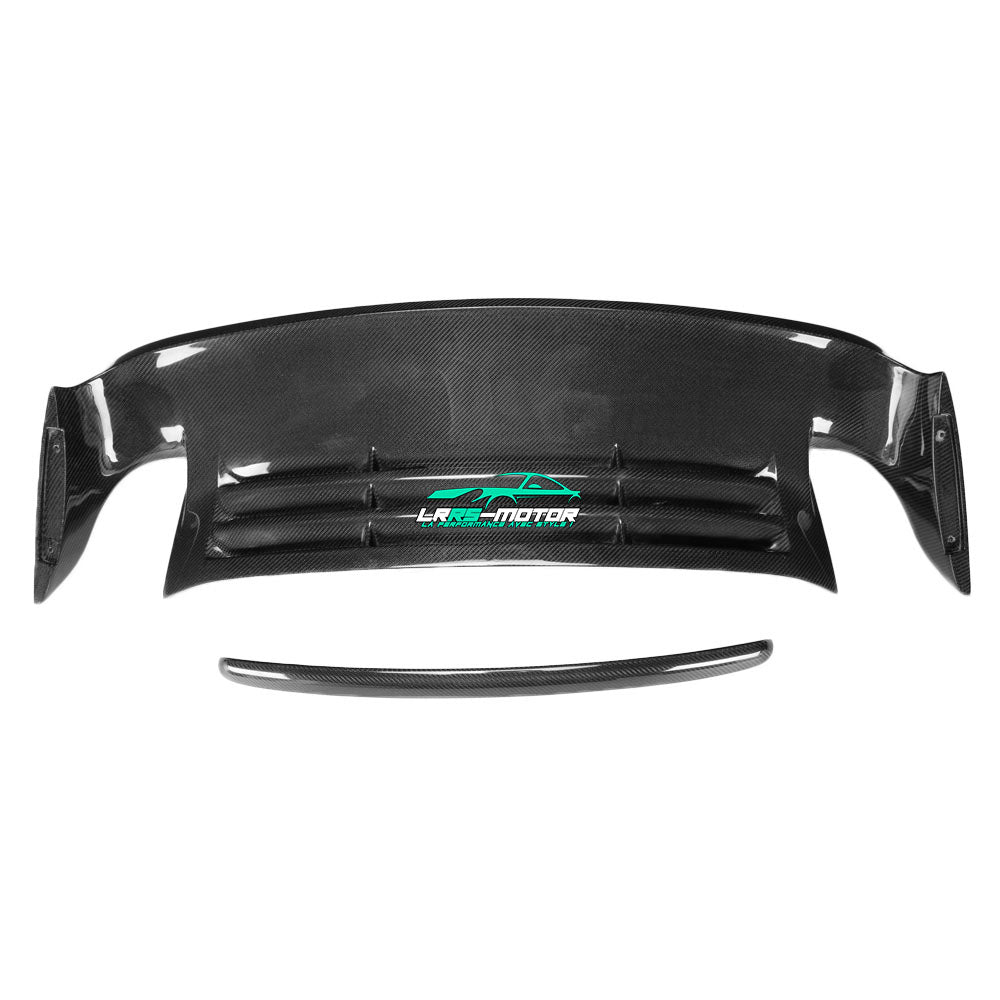 Porsche 911 Heckdeckel + Kohlefaser-Heckspoiler für Porsche 911 (997) Turbo