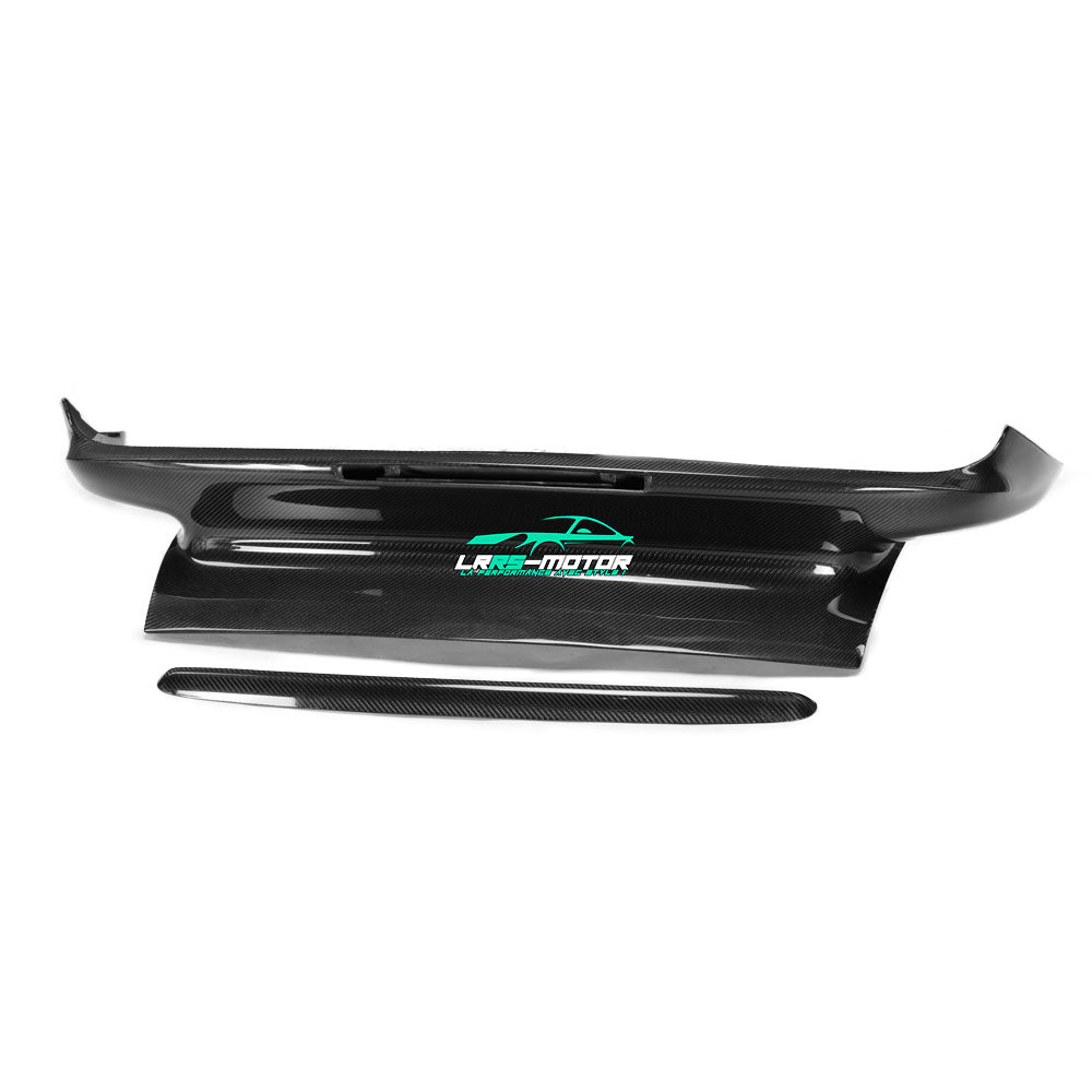 Porsche 911 Heckdeckel + Kohlefaser-Heckspoiler für Porsche 911 (997) Turbo