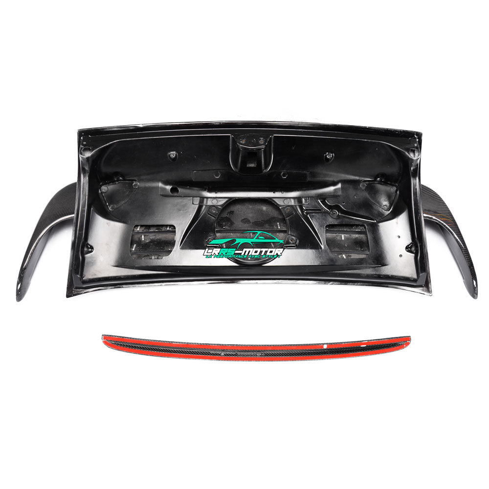 Porsche 911 Heckdeckel + Kohlefaser-Heckspoiler für Porsche 911 (997) Turbo