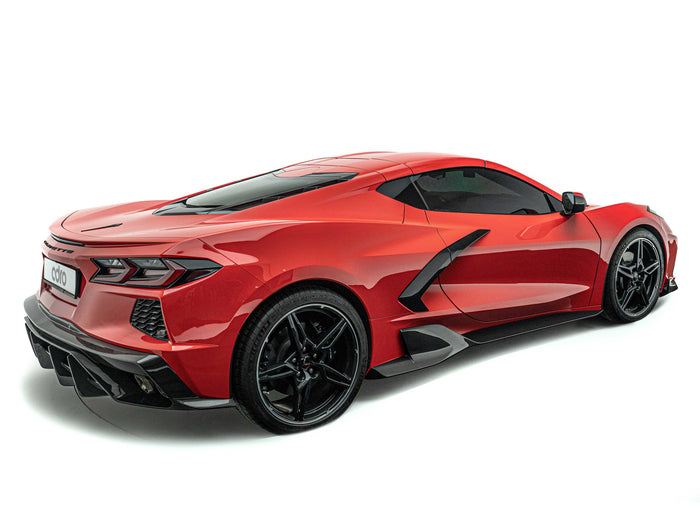Diffuseur arrière en fibre de carbone préimprégnée ADRO pour Corvette C8