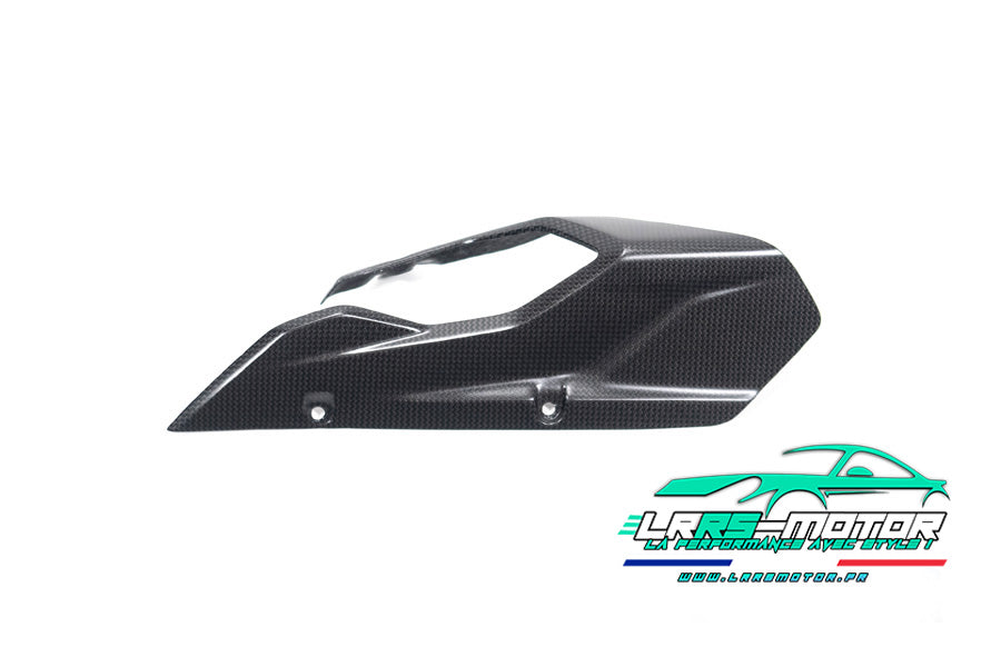 Protection de chaîne / insert de bras oscillant carbone mat Ducati Multistrada V4