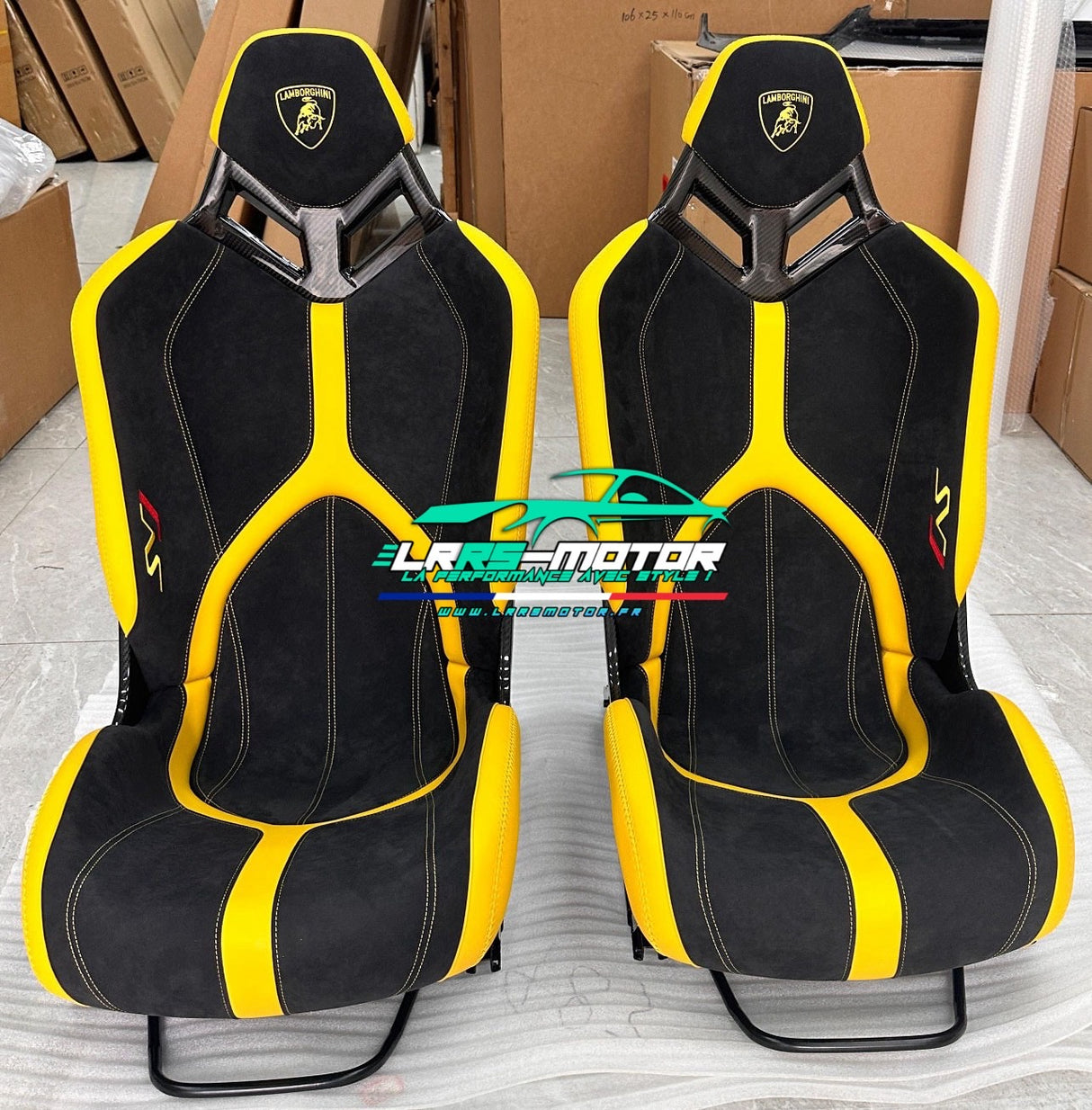 Siège fibre de carbone Lamborghini Aventador SVJ